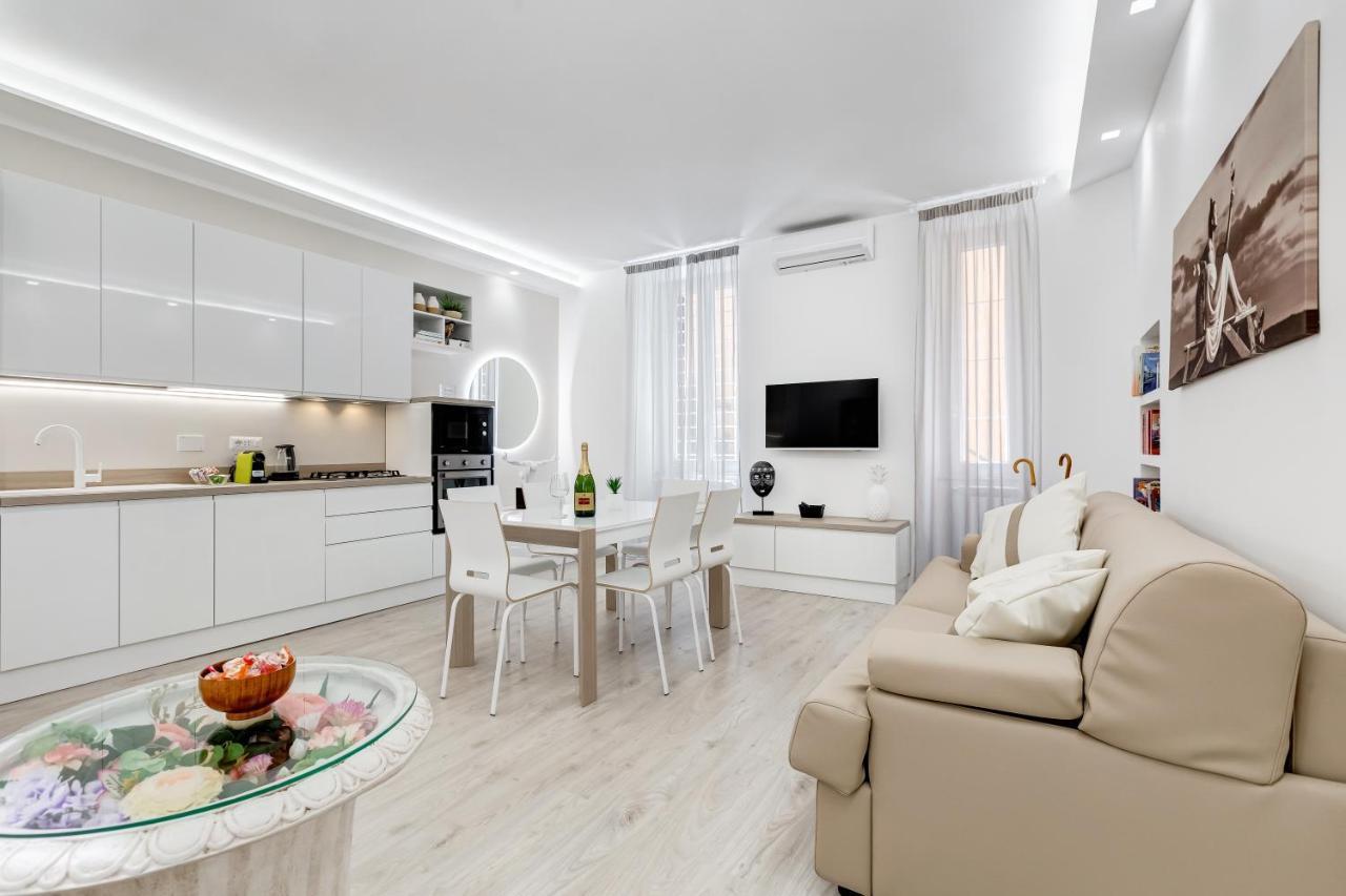 Bmga L The White Crown Apartment In Testaccio Rom Eksteriør billede